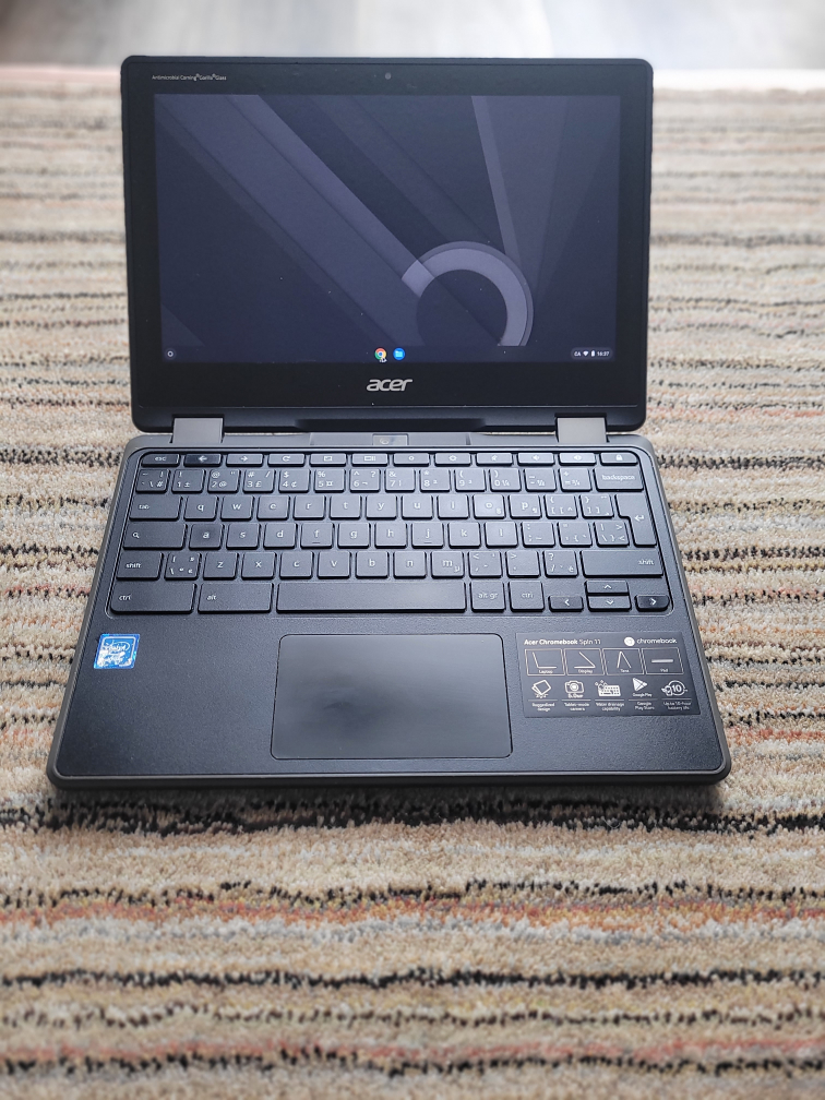 Acer Spin 11 CP511-1H TOUCH Convertible Chromebook Laptop - photo 2