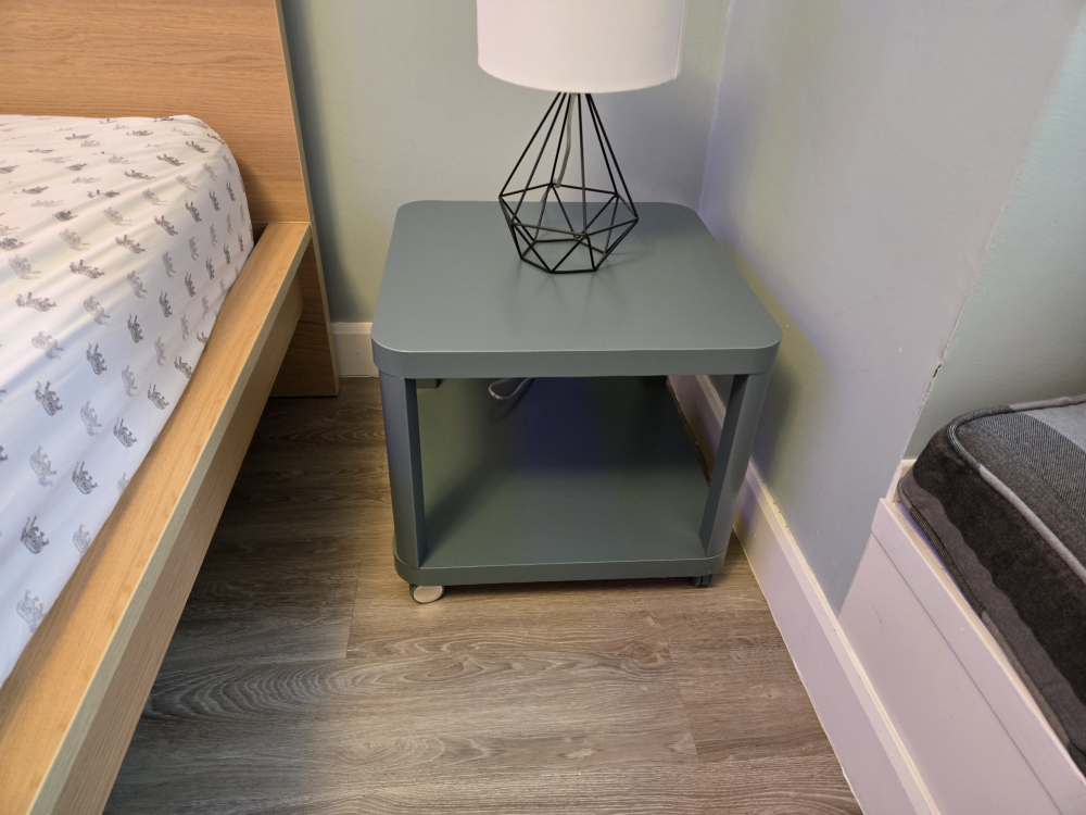 IKEA 2- Side Table with Wheels - photo 4