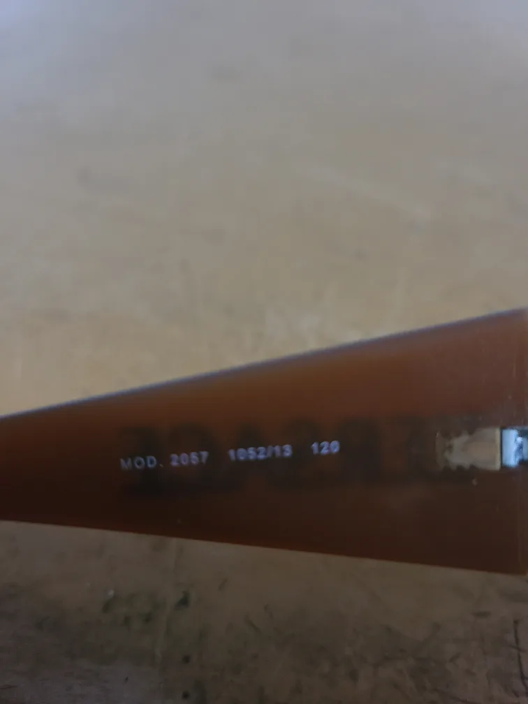 VERSACE Mod 2057 Sunglasses Polarized Brown womens authentic image indicator(4)