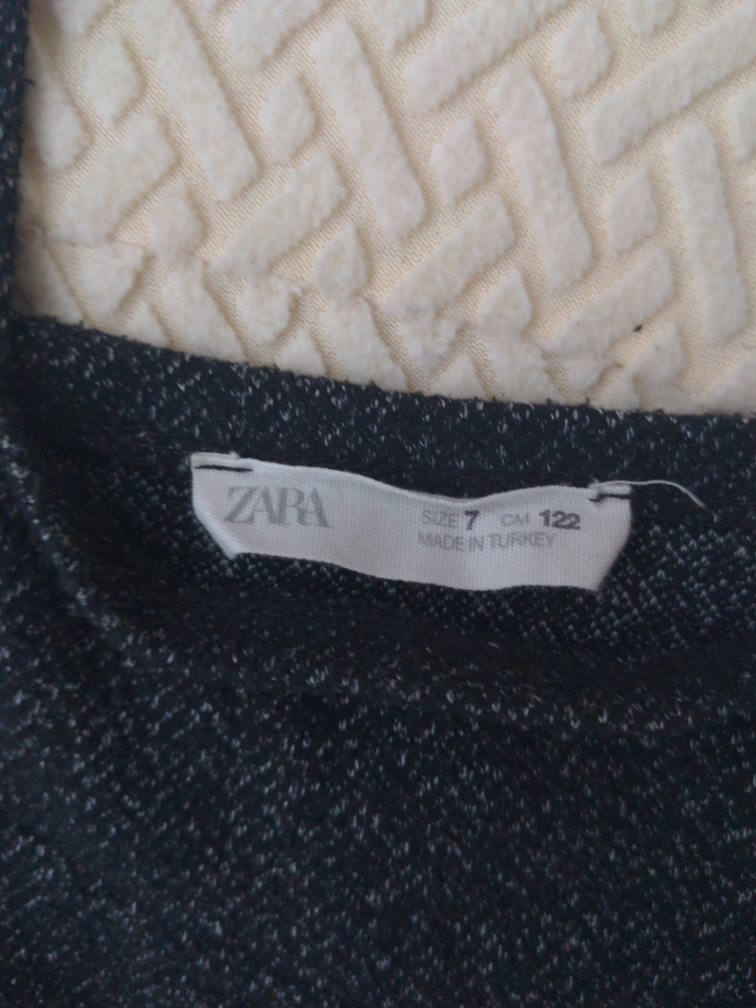Zara Girls' Size 7/122 Black Jumpsuit