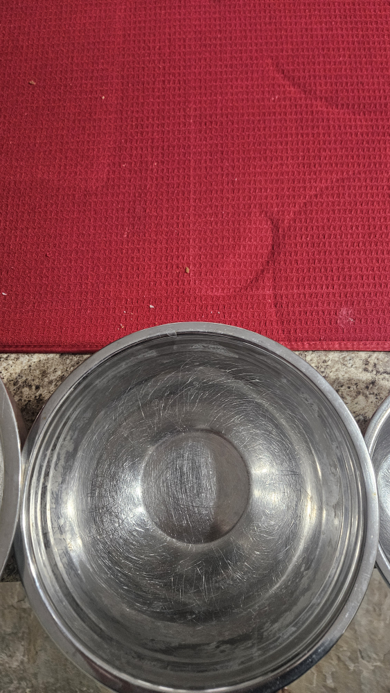 Set of 3 Stainless Steel Mixing Bowls - photo 3