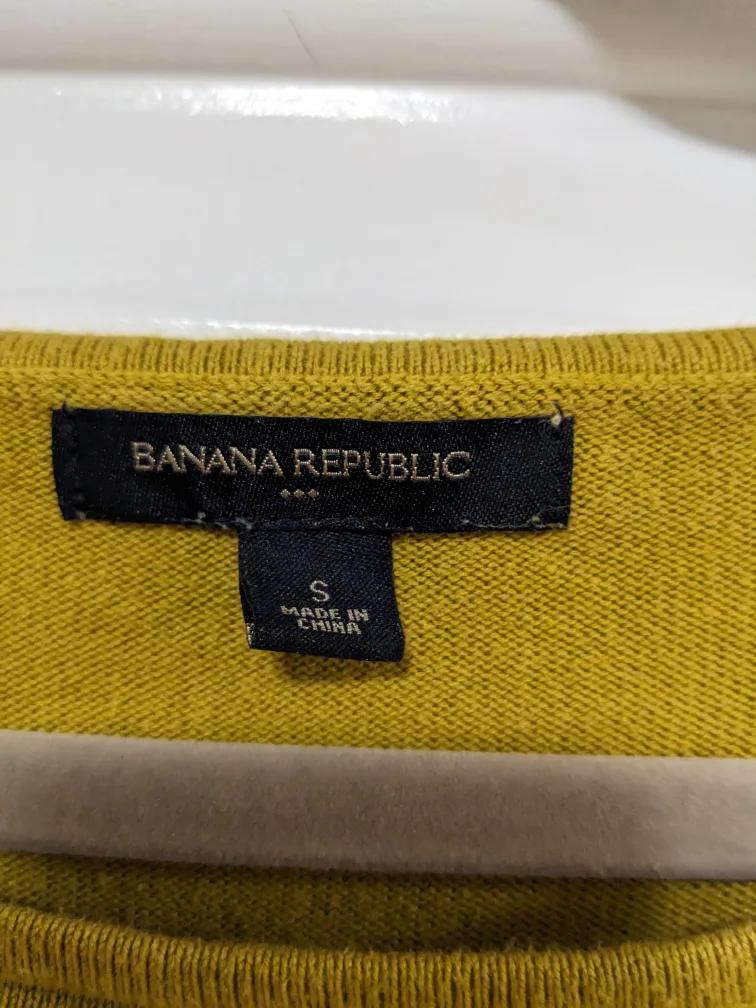 Banana Republic Striped Sweater - Size Small image indicator(2)