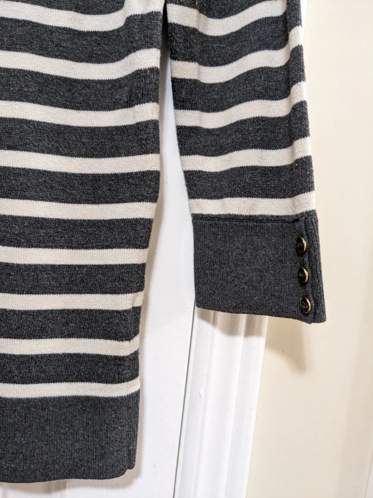 Banana Republic Striped Sweater - Size Small image indicator(3)