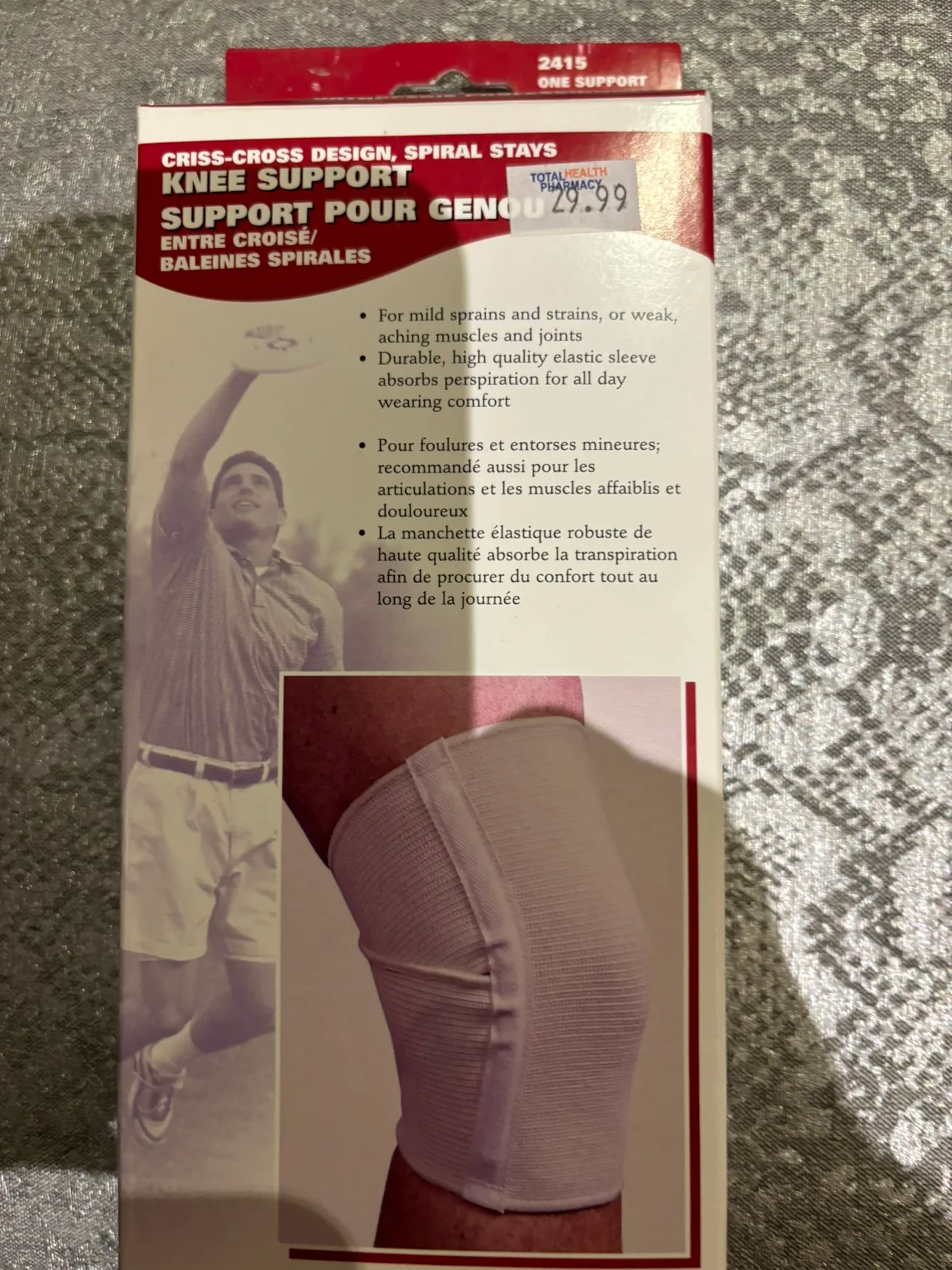 Knee support image indicator(2)