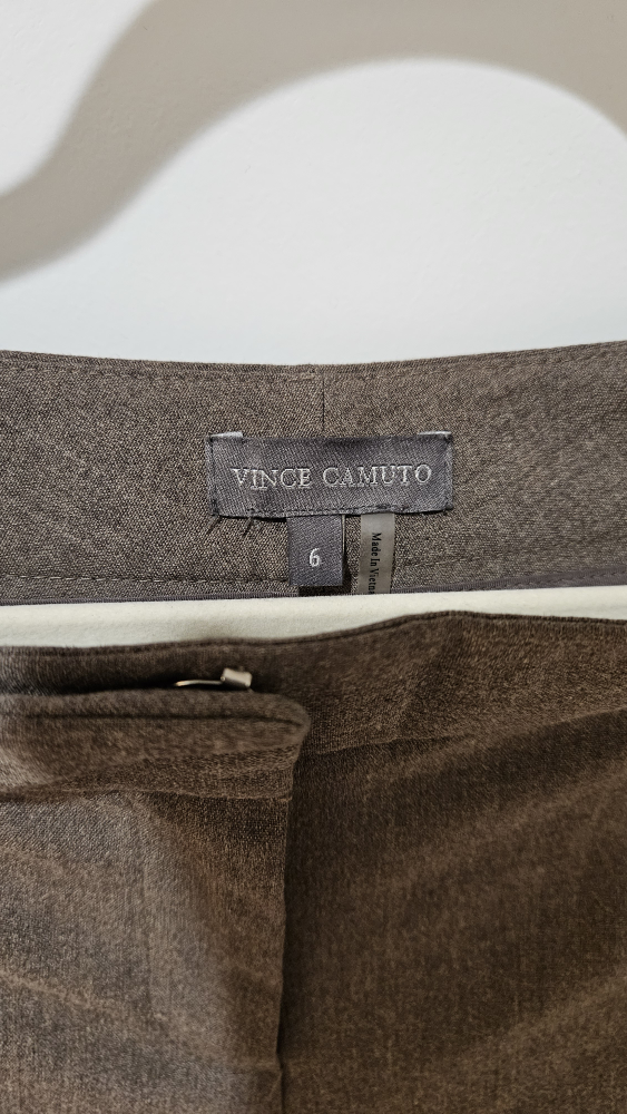 Vince Camuto Brown Dress Pants Size 6 - photo 2
