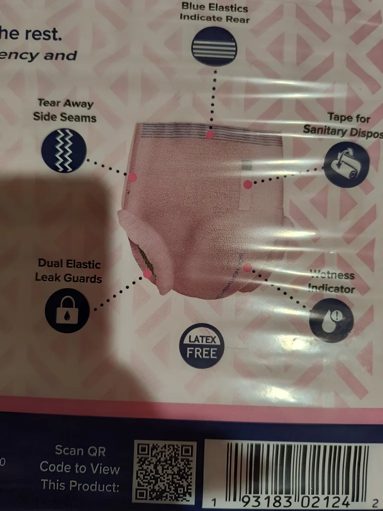 NorthShore GoSupreme Protective Underwear - Medium - Pink image indicator(4)