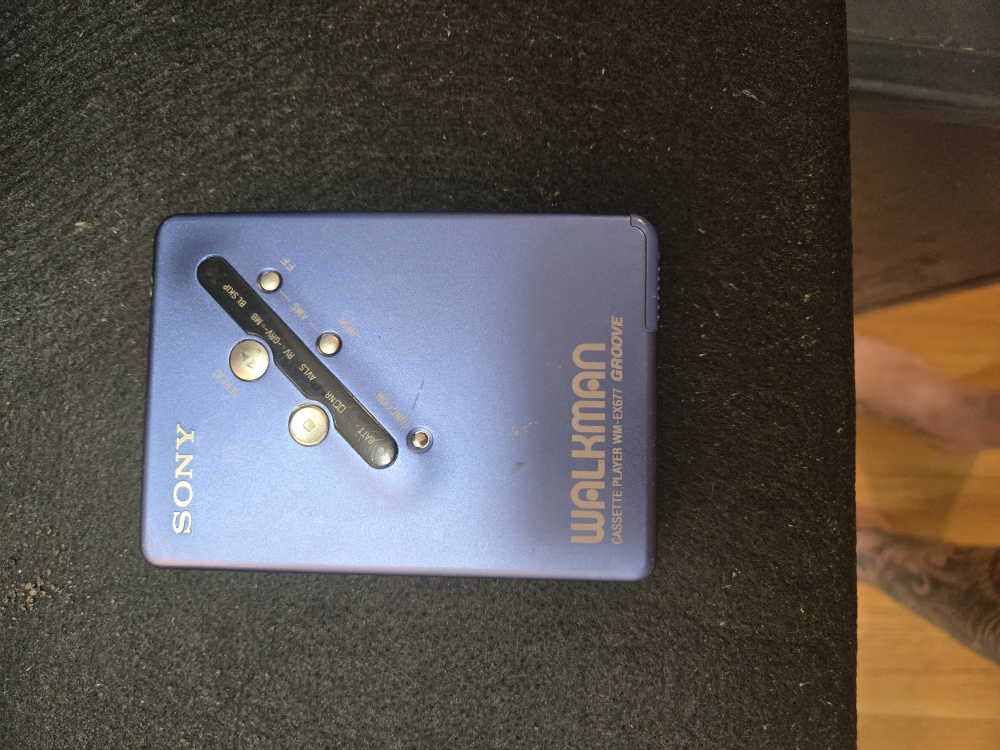 Sony Walkman Cassette Player WM-EX677