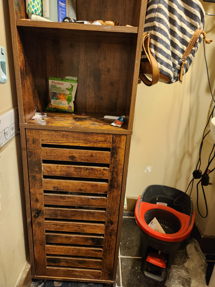 Rustic Brown Wooden Storage Cabinets - photo 2