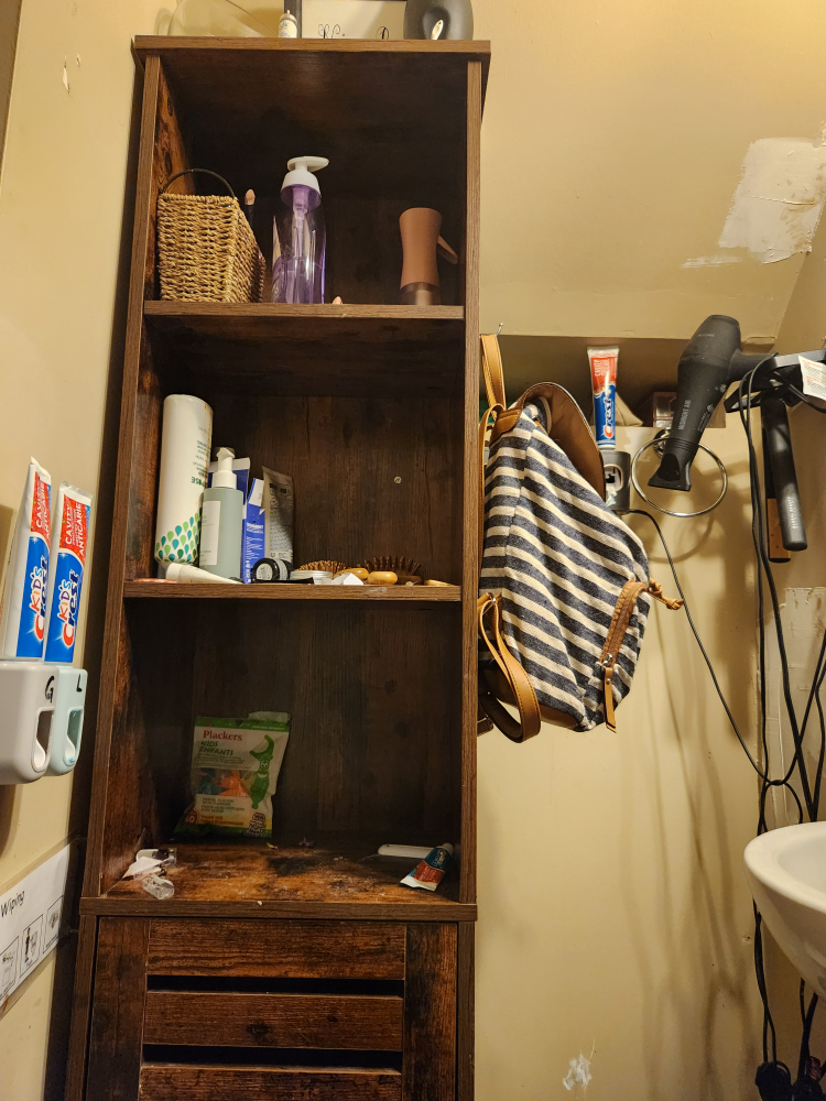 Rustic Brown Wooden Storage Cabinets - photo 3