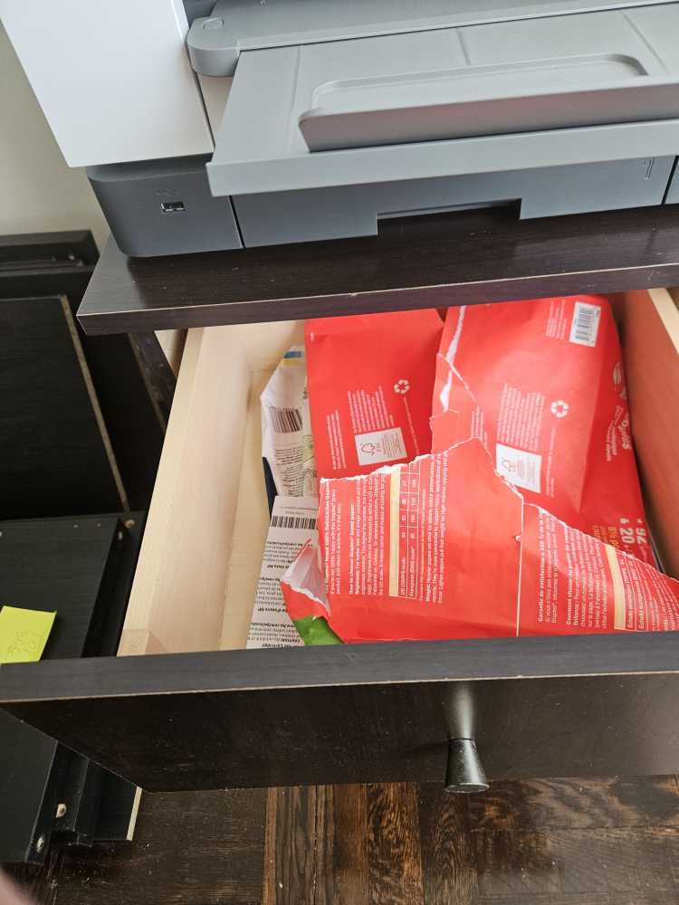 Two-Drawer Mobile Printer Stand - photo 3
