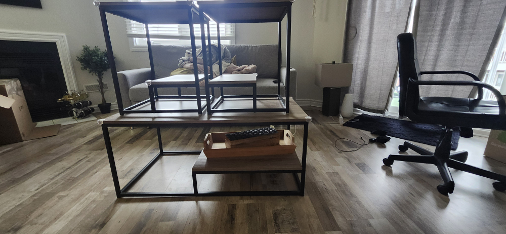 Modern 3pc Coffee Table Set - photo 3