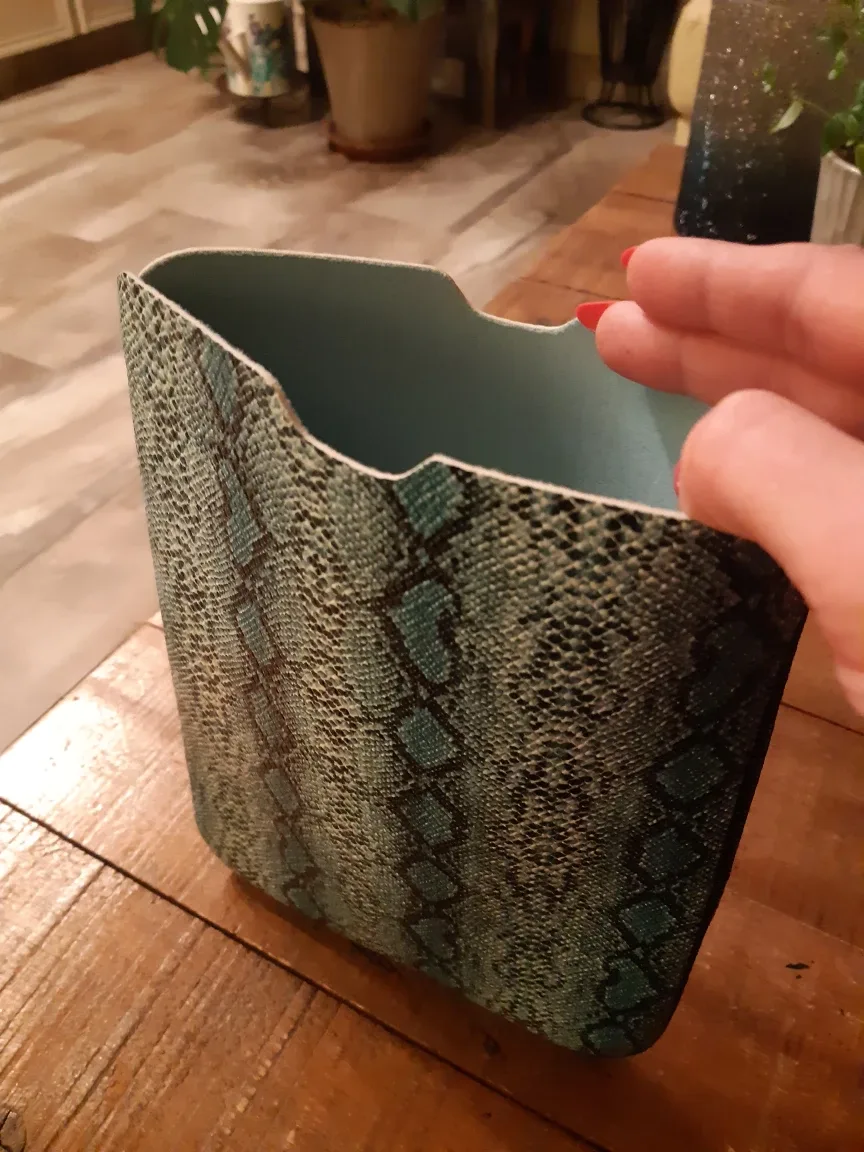 Aqua Snakeskin pattern iPad / tablet case / sleeve image indicator(8)