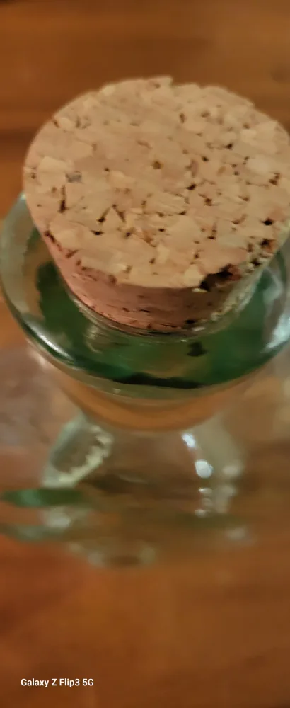 Heart-shaped glass bottle with cork image indicator(4)