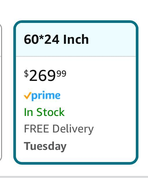 60"x24" Electric Standing Desk - NEW in Box