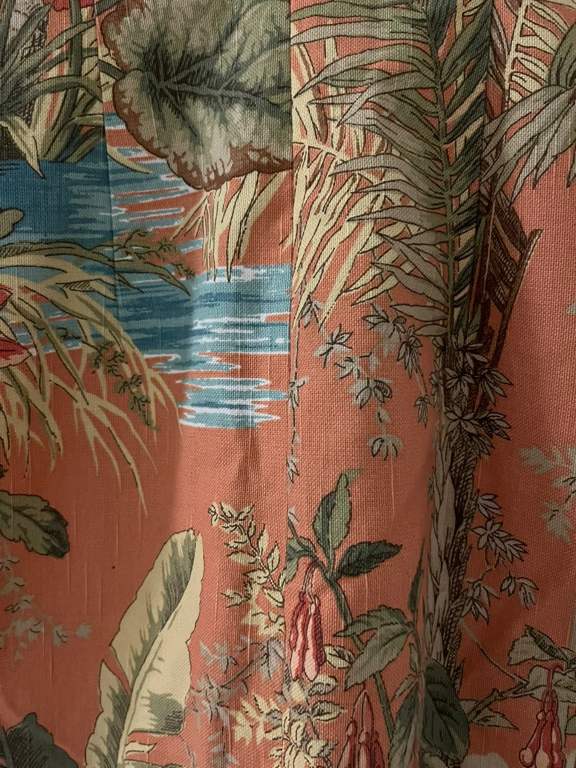 Tropical Print Sleeveless Dress image indicator(6)