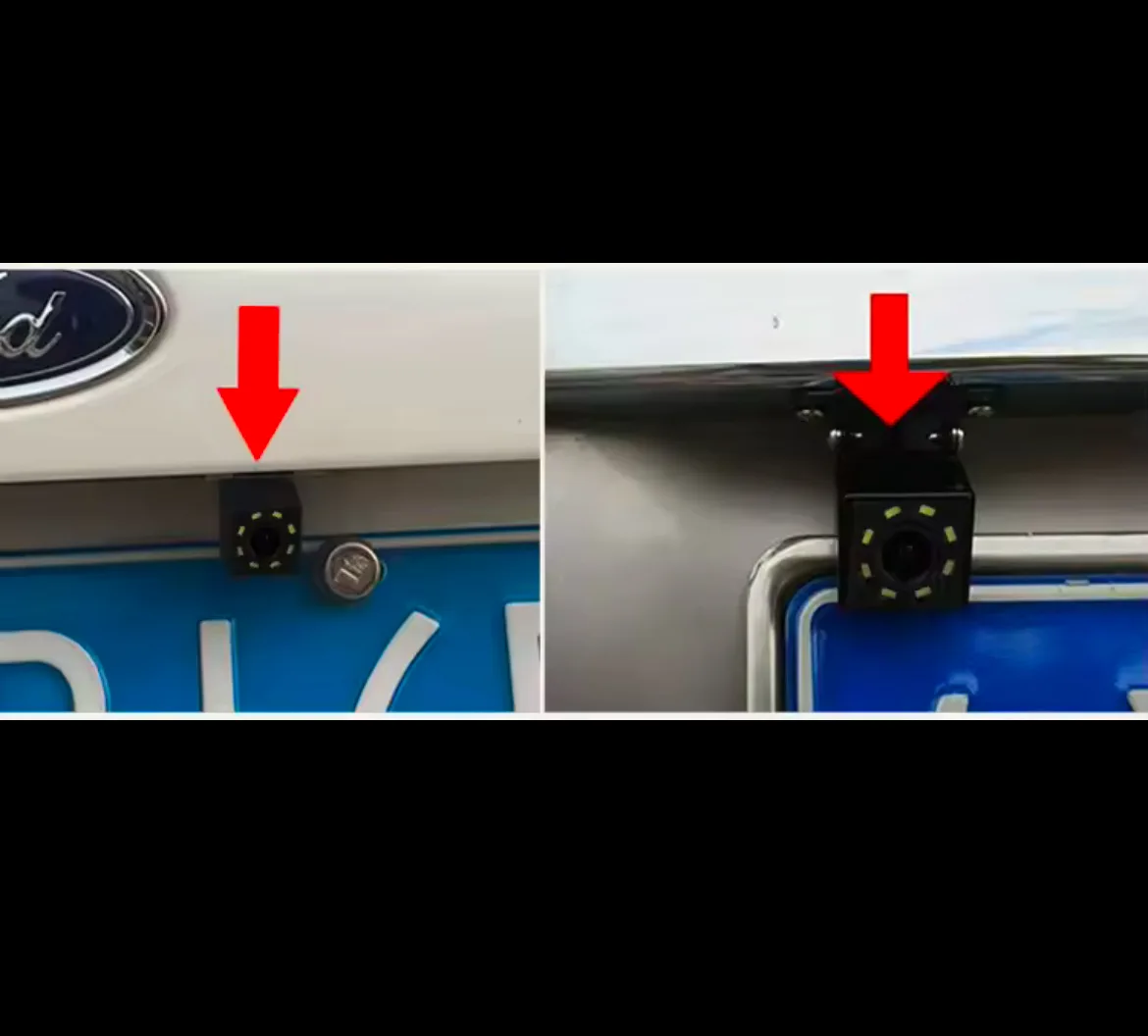 Waterproof Rear Backup Camera with Night Vision and LED🧡 image indicator(9)