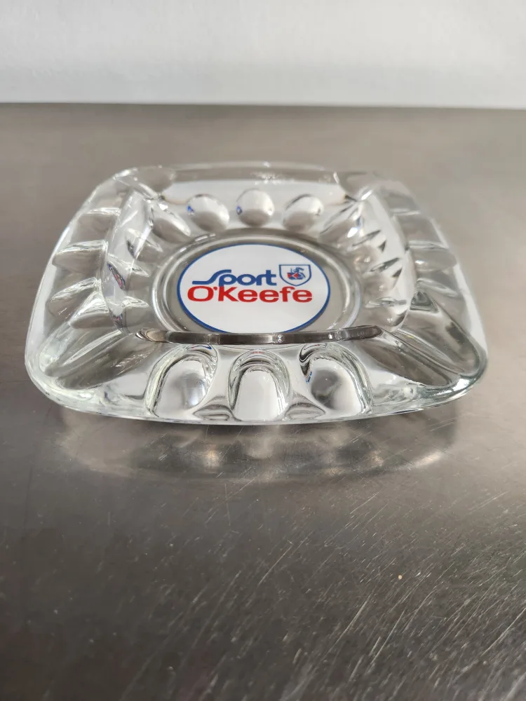 Vintage Sport O'Keefe's Glass Ashtray image indicator(2)