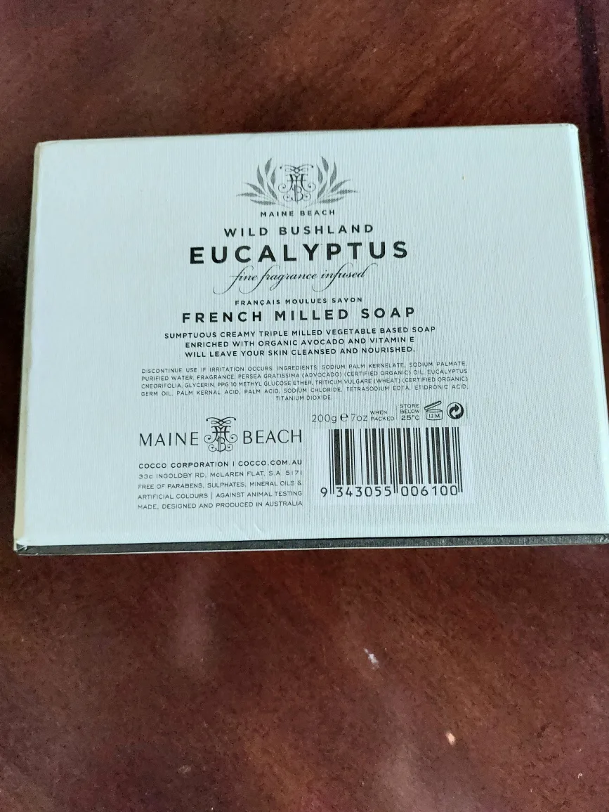 Brand New Eucalyptus French milled soap image indicator(4)