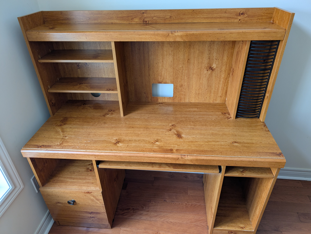 Computer Desk with Hutch - photo 3