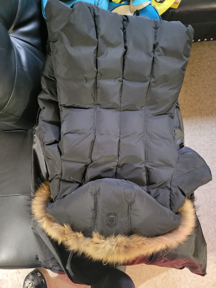 Mackage Women's Black Down Puffer Jacket with Fur Hood - photo 3
