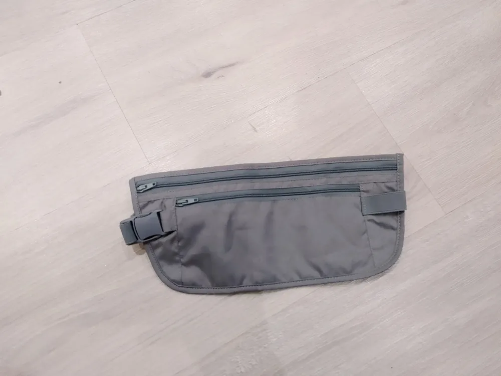 Travel Money Belt - Grey thumbnail