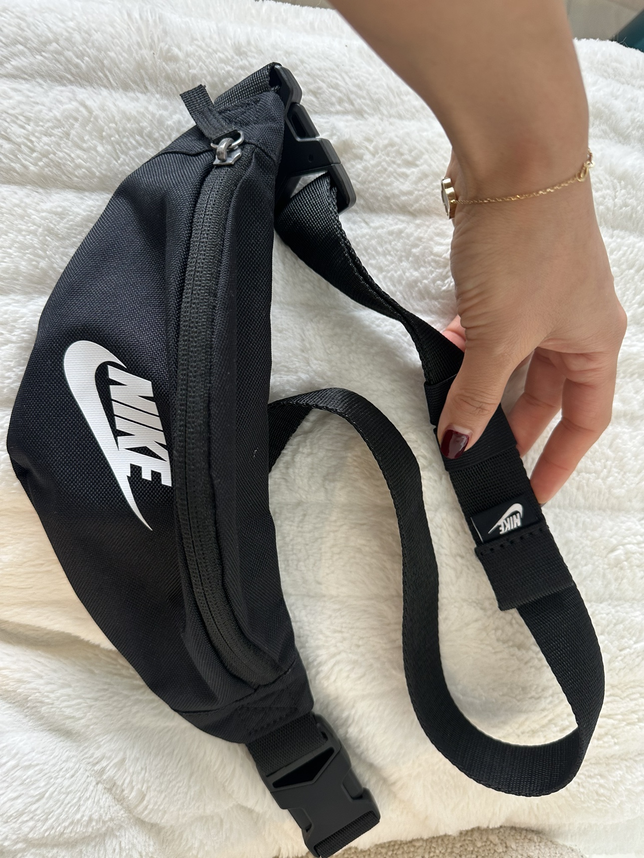 Nike Black Waist Bag