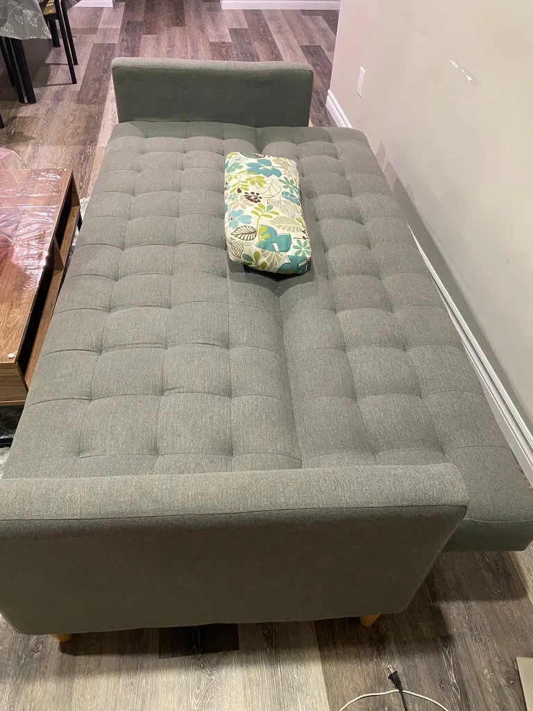 2 Grey Sofa Bed image indicator(2)