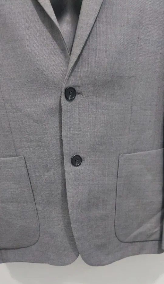 COS Men's Grey Blazer 100% Wool Size 36R image indicator(4)