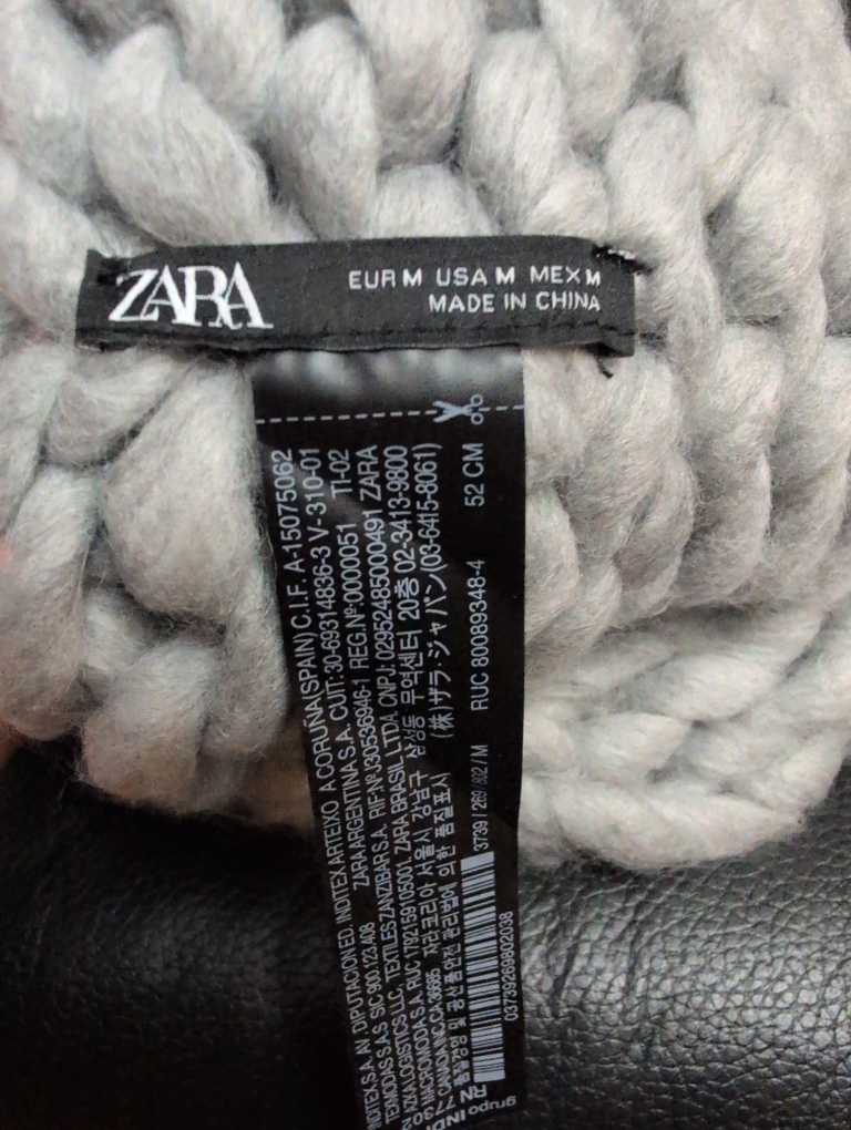Zara Knit Beanie - Grey - photo 3