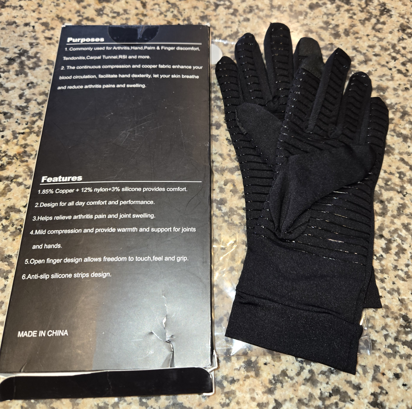 Compression Arthritis Gloves - Medium - photo 2