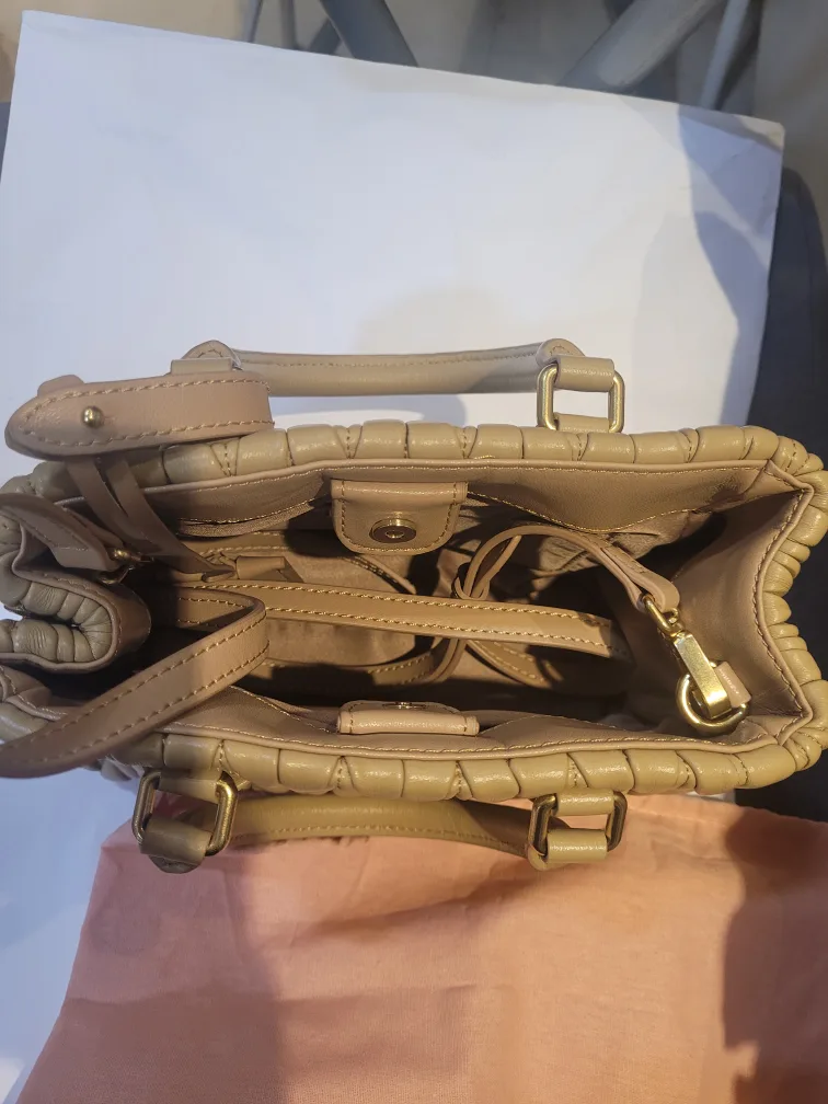 Miu Miu Matelassé Leather Handbag image indicator(2)