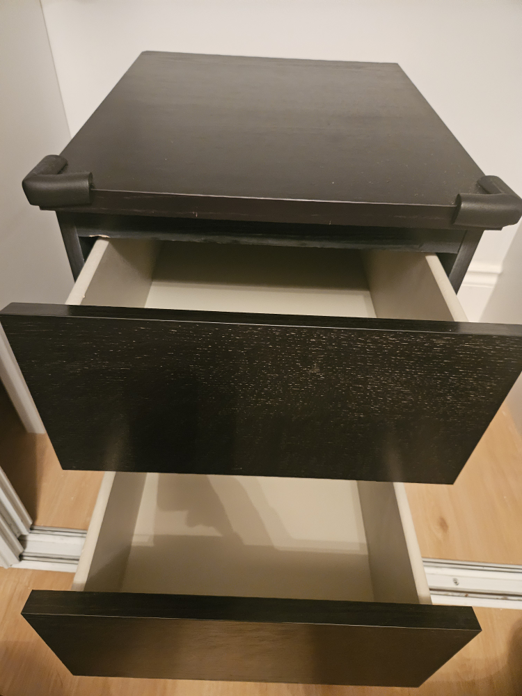 Ikea Malm - PAIR of Two-Drawer Nightstands - photo 2