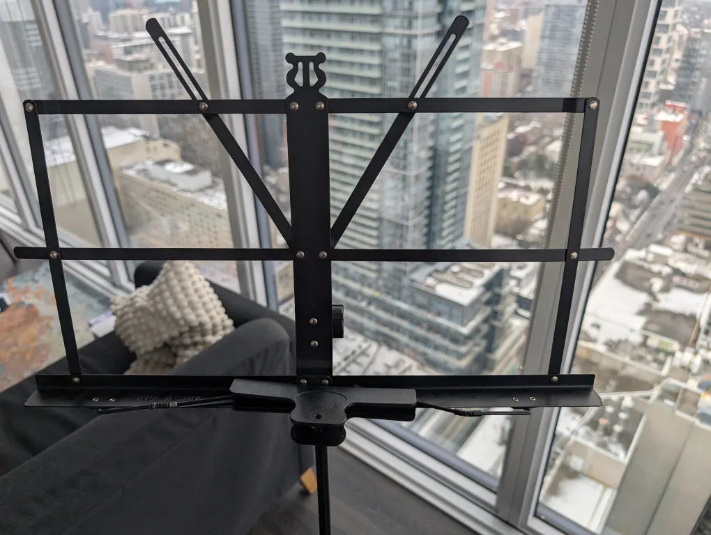 Music Stand - Black image indicator(2)