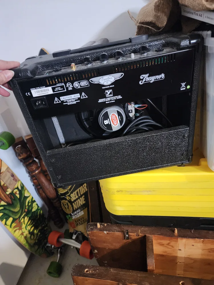 Traynor Amp Guitar Amplifier and gibsons electric guitar image indicator(2)