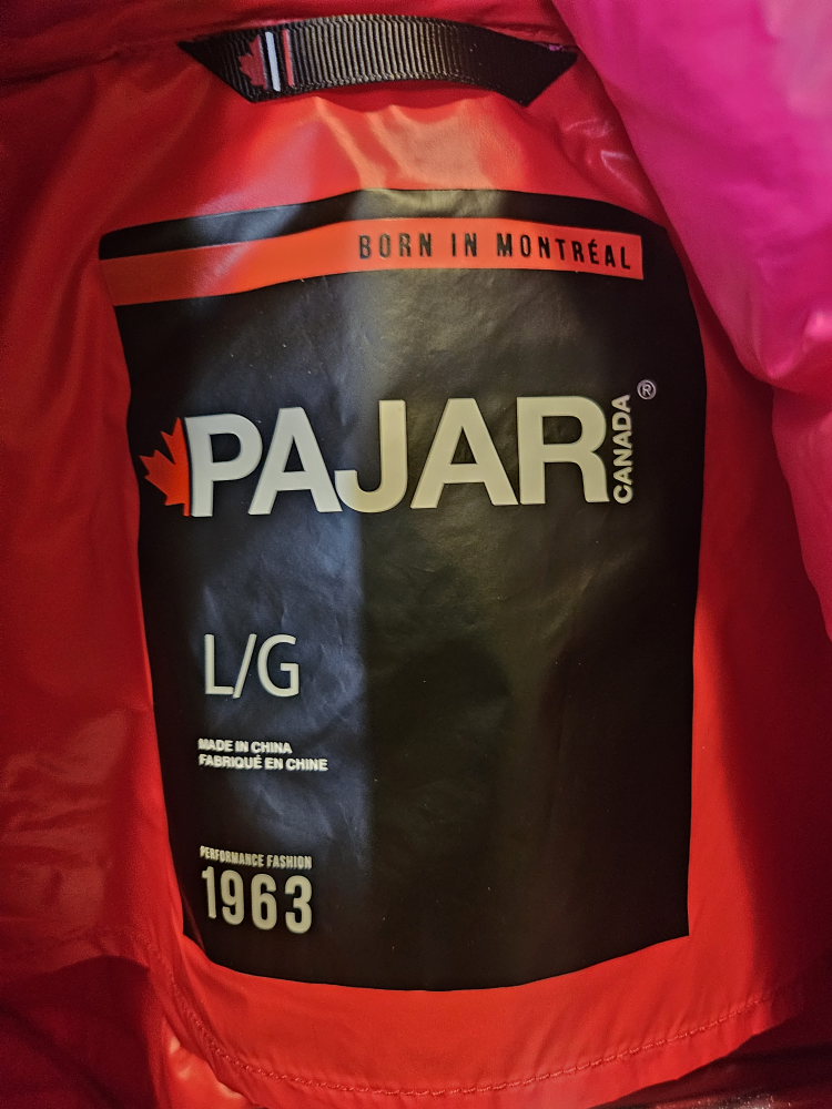 Pajar Women's Pink Down Jacket - Size L/G - photo 2