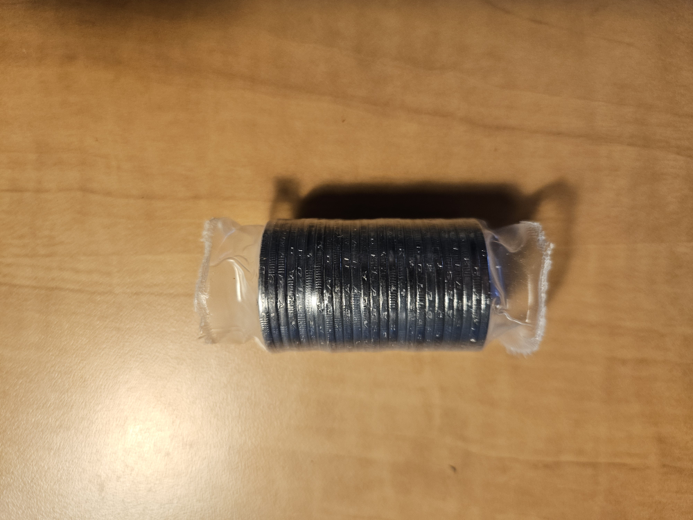Brand new Roll of Canadian Black Toonies