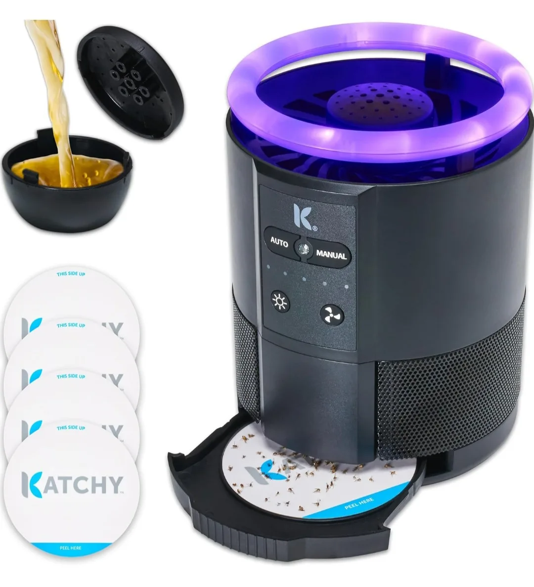 Katchy Indoor Insect Trap - UV Light & Bait thumbnail
