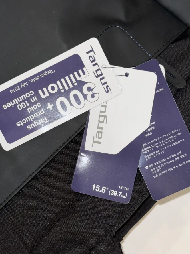 Targus 15.6" Laptop Backpack - Black image indicator(2)