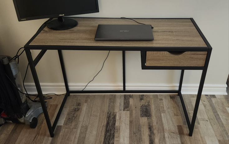 Modern Writing Desk with Drawer