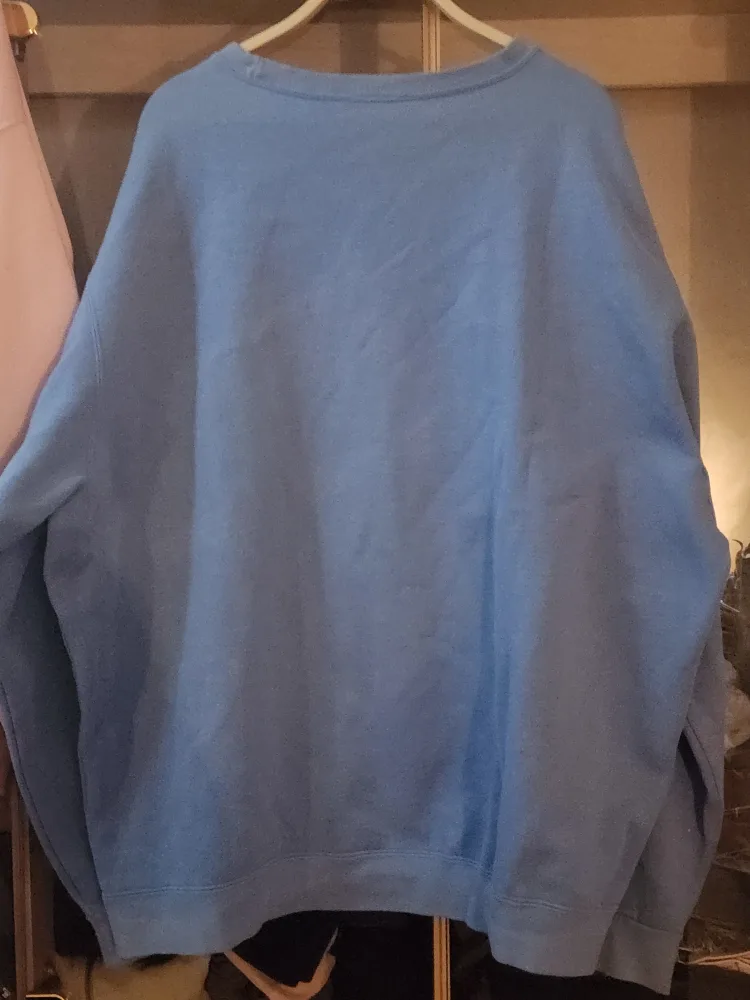 Vintage Nike Mini Swoosh Crewneck Faded Blue image indicator(2)