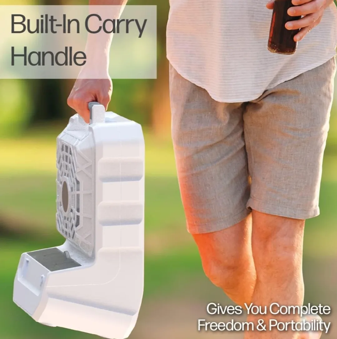 Portable Arctic Air Outdoor Evaporative Cooler, USB Rechargeable image indicator(3)