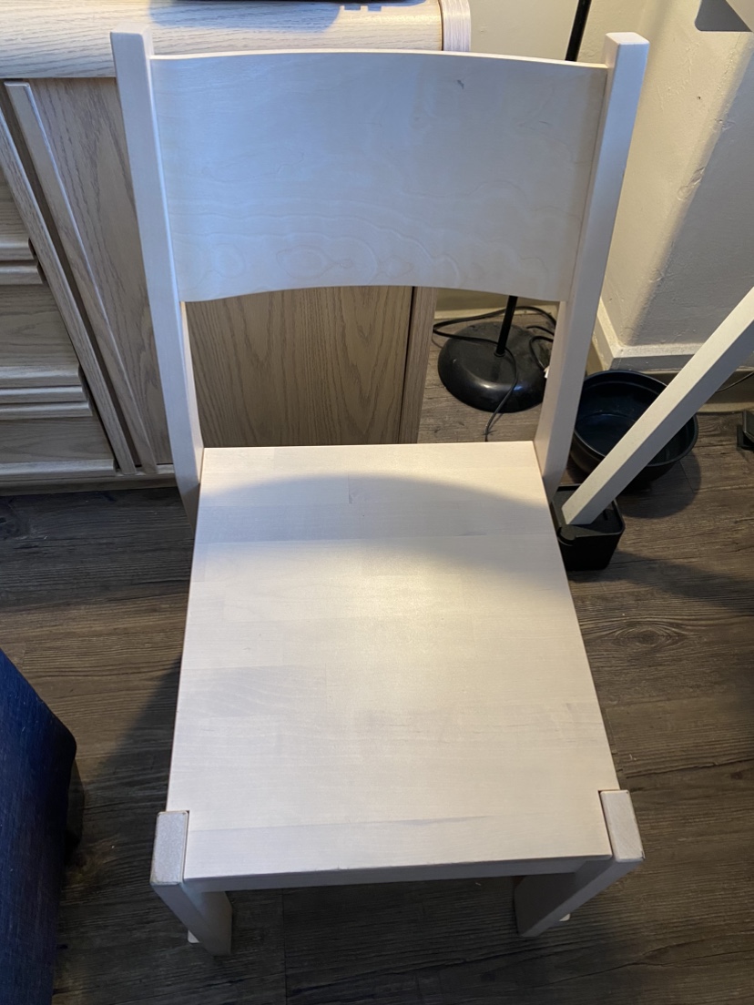 IKEA White Chair - photo 2