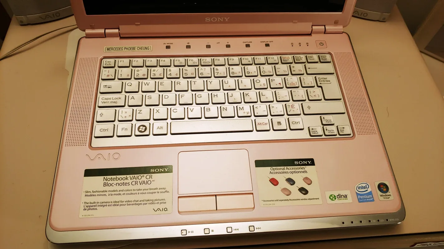 MUST GO BY 1/13! Sony Vaio Pink Laptop 14.1" PCG-5L3L image indicator(3)