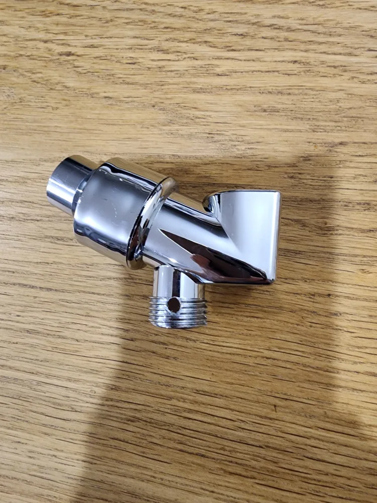 Chrome Shower Arm Diverter Valve thumbnail