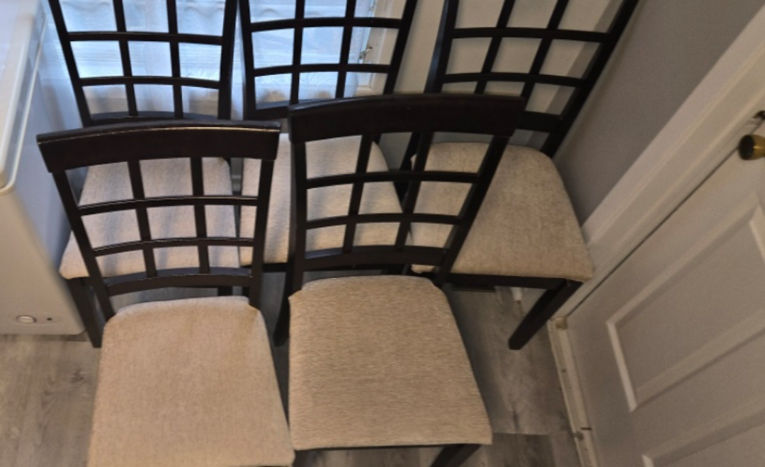 Set of 5 Dining Chairs - photo 2