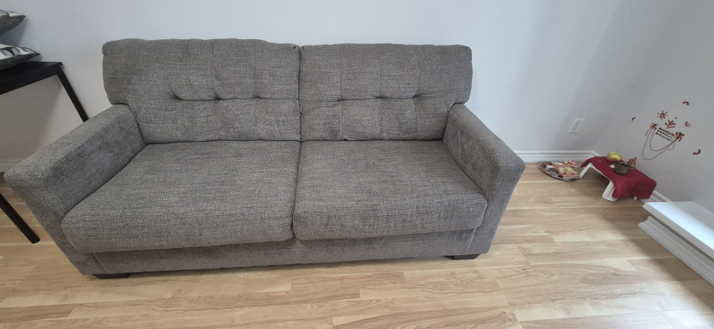 Grey  with Two Throw Pillows - photo 2