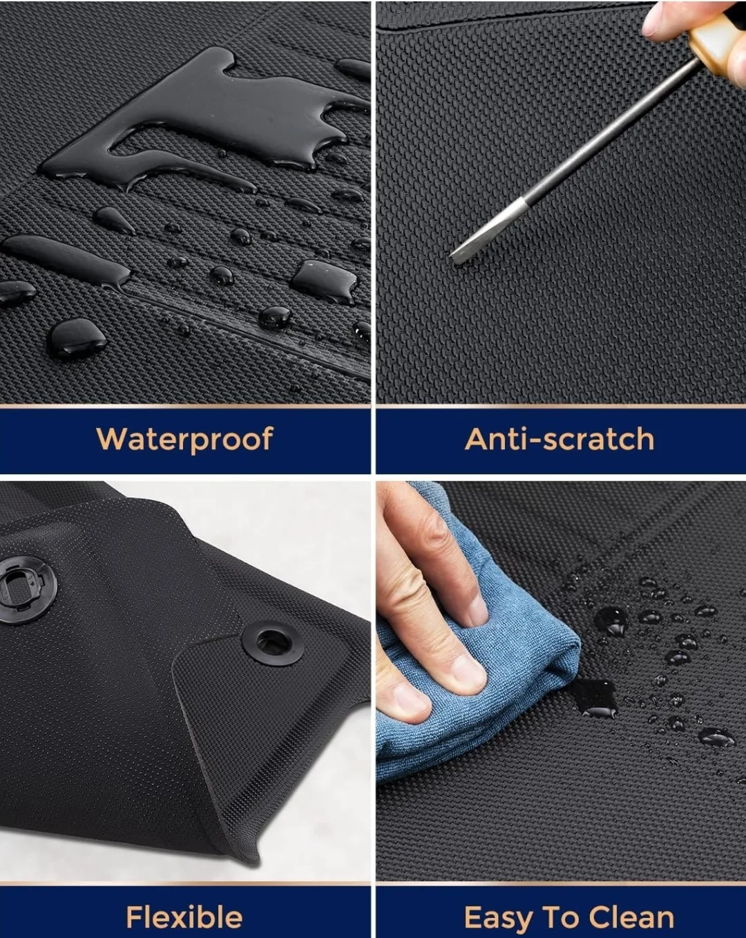 All-Weather Floor Mats & Cargo Liner for Honda Civic 2016-2021 image indicator(7)