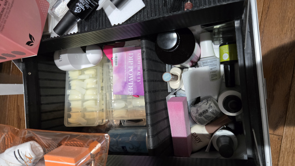 Nail Salon Starter Kit - Gel Polish, Dip Powder, Tips & More! - photo 2