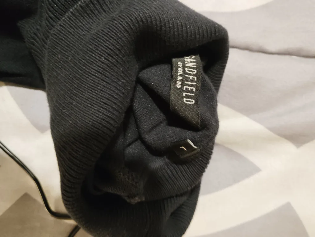 Dark Blue Mock Neck Sweater image indicator(2)