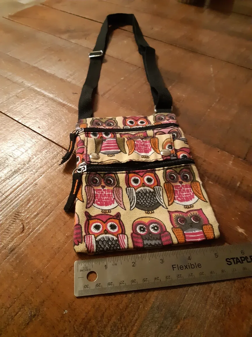 Owl Print crossbody / shoulder bag image indicator(3)